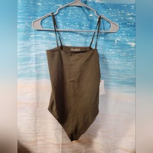 Good American‎ NWT Seamless Skinny Strap Bodysuit size 5/6 2x-3x